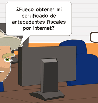 Certificado antecedentes fiscales Contraloria