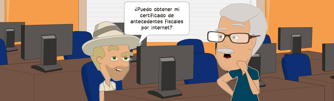 Certificado antecedentes fiscales Contraloria
