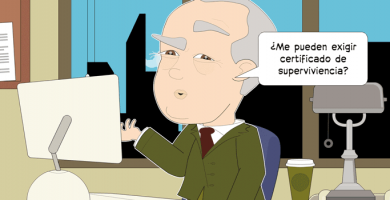 Certificado de superviviencia