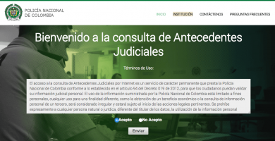 antedecentes judiciales - antecedentes policia