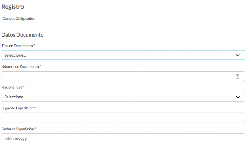 pasaporte colombiano solicitud