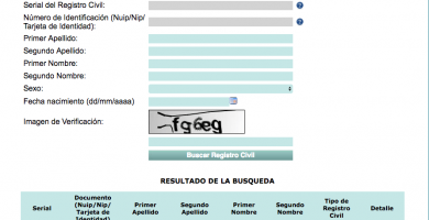 registro civil de nacimiento